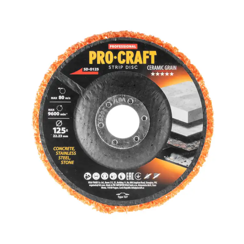 Kotouč brusný Clean & Strip Procraft SD-O125 SD-O125 Akce