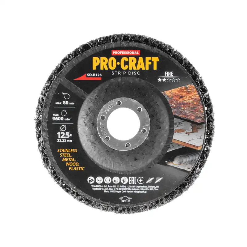 Zlevněný Kotouč brusný Clean & Strip Procraft SD-B125 SD-B125