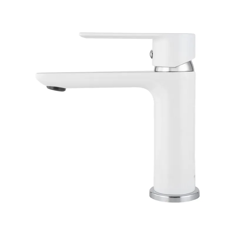 Umyvadlová baterie MIXXUS PREMIUM ALEX 001 WHITE-CHROME, bílý-chrom ALEX 001 WHITE-CHROME Nízká Cena