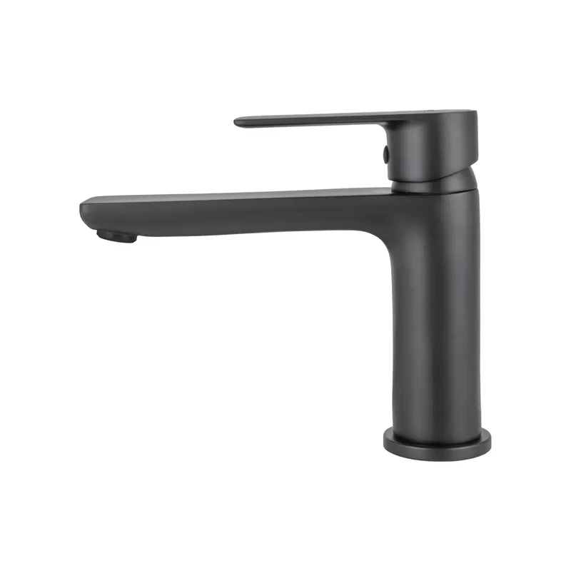 Výprodej Umyvadlová baterie MIXXUS PREMIUM ALEX 001 LONG (NUT) BLACK, černá ALEX 001 LONG (NUT) BLACK