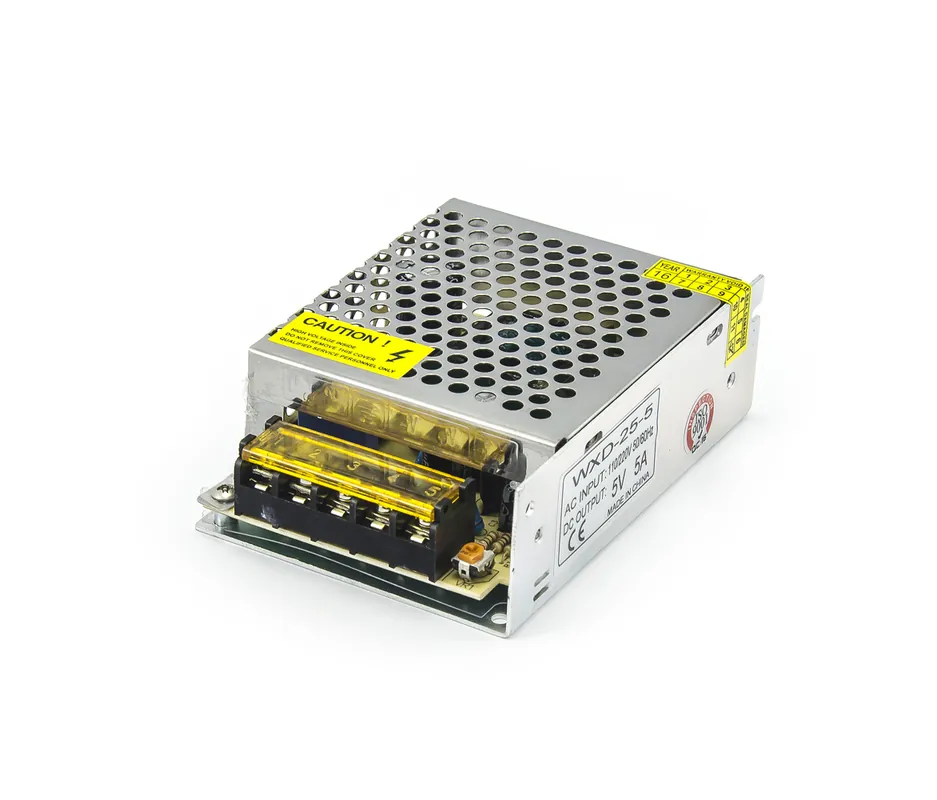 Průmyslový spínaný zdroj WXD-25-5 5V 5A 25W Cenový Hit