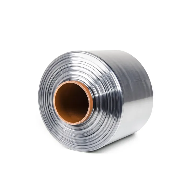 Novinka Teplem smštitelná PVC fólie - polorukáv, 30micron, šířka 150mm, délka 400m