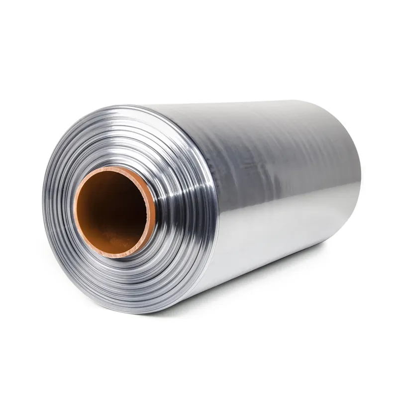 Levný Teplem smštitelná PVC fólie - polorukáv, 30micron, šířka 400mm, délka 20m
