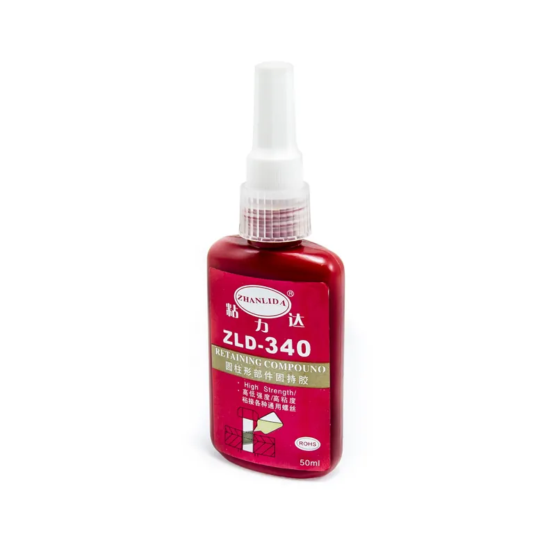 Anaerobní lepidlo (zajišťovač) na šrouby a závity ZLD-340, těsnící čiré 50ml Expresní Doručení