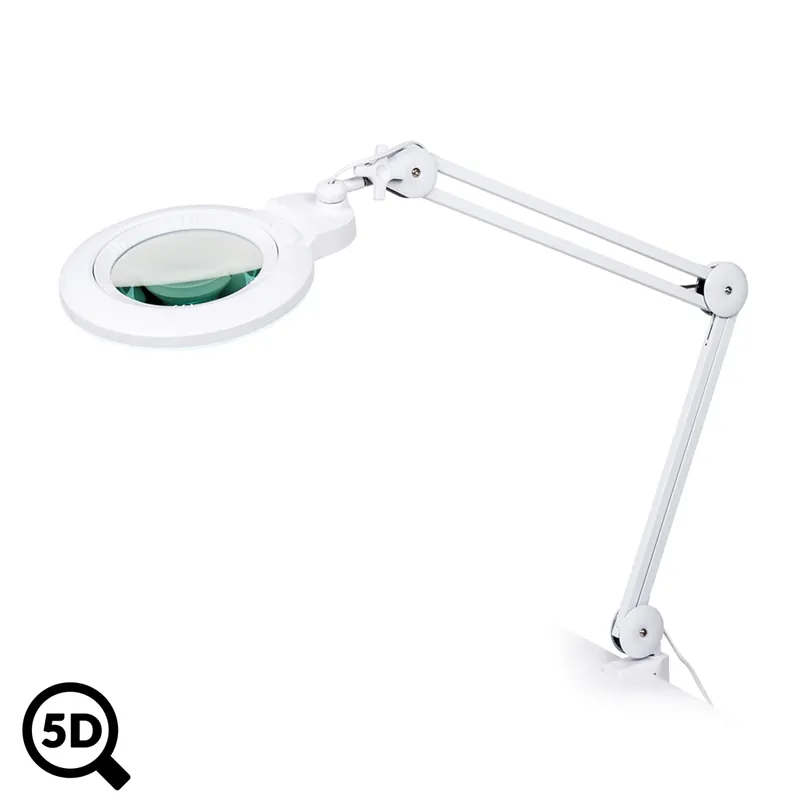 Servisní LED lampa s lupou IB-150, průměr 150mm, 5D Víkendová Akce