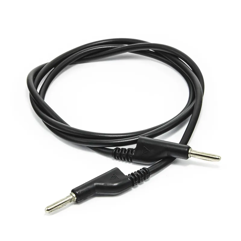 Nejlepší Cena Propojovací kabel banánek - banánek 100cm černý
