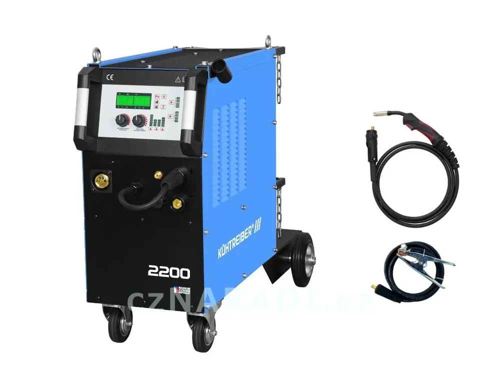 KITin 2200 Multi MIG Synergic V2 + hořák Autentický