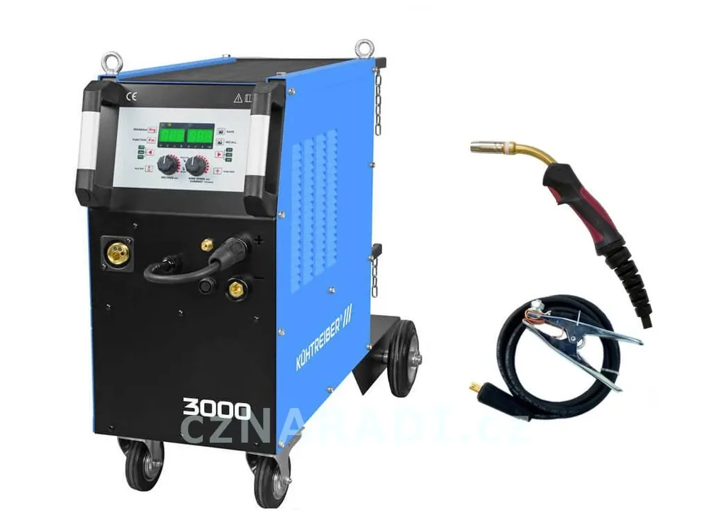 Rychlé Dodání KITin 3000 Multi MIG Synergic + hořák, záruka 3 roky
