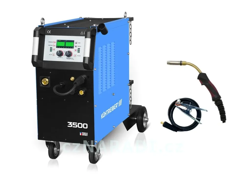 Oblíbený KITin 3500 Multi MIG Synergic + hořák