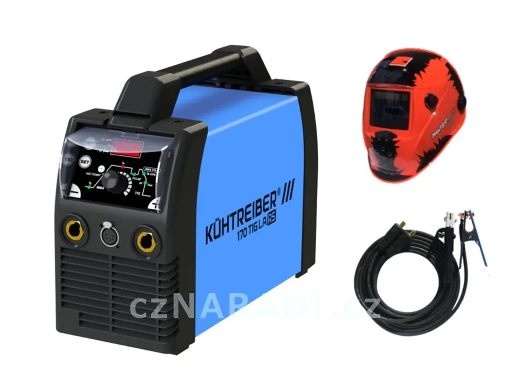 KITin 170 TIG LA RS + kabely 25/3m + kukla Panter, záruka 3 roky Speciální Cena