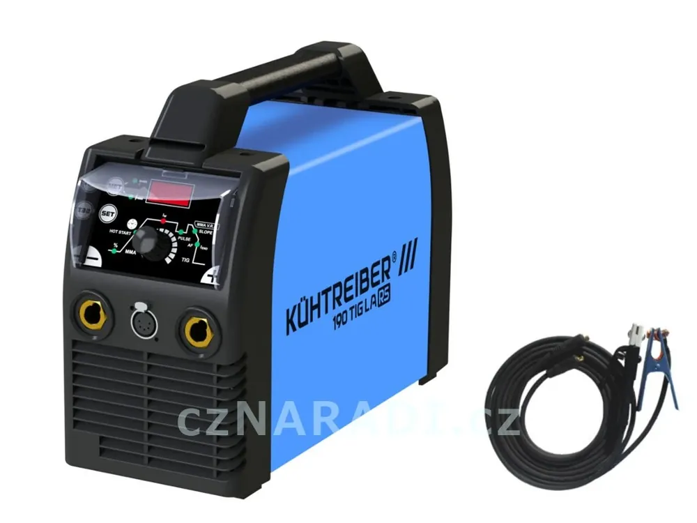 KITin 190 TIG LA RS + kabely 25/3m Nakupujte Hned