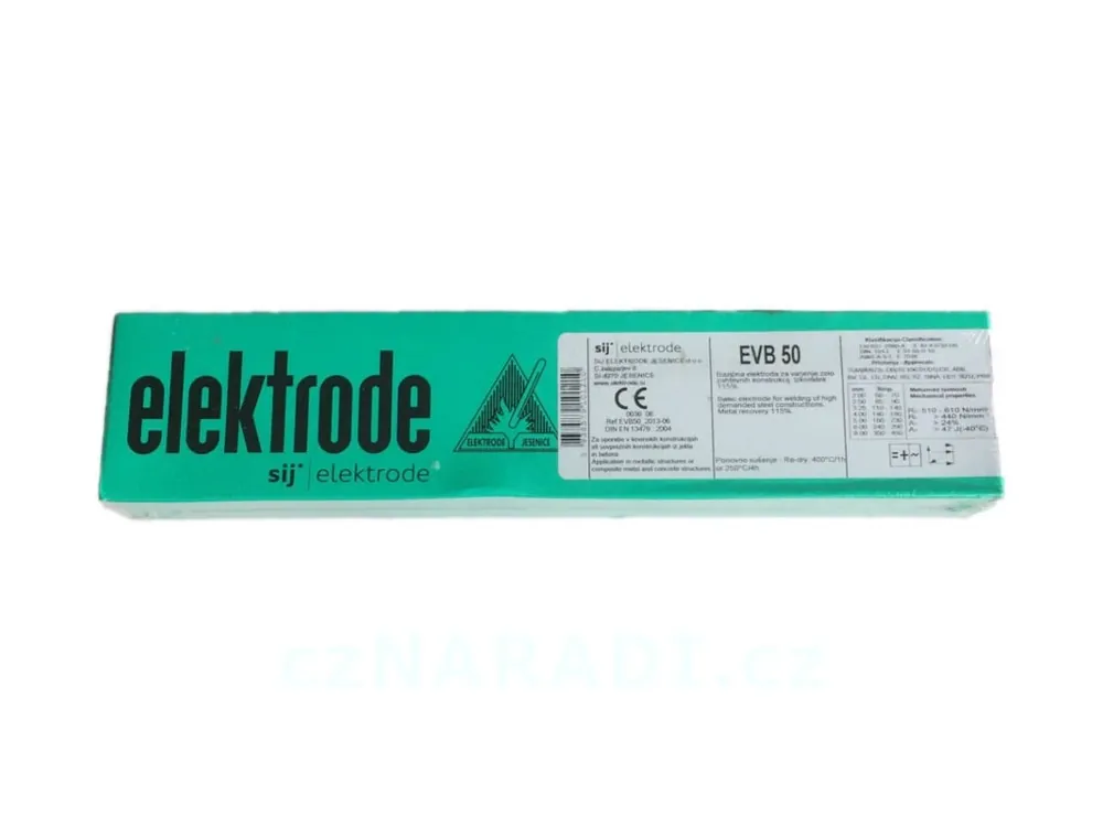 Bazické elektrody EVB 50 2,0x300 mm/ 3,4 kg Objednat Nyní